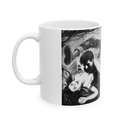 Anatomy of a Violent Saturday - White Coffee Mug - Go Mug Yourself