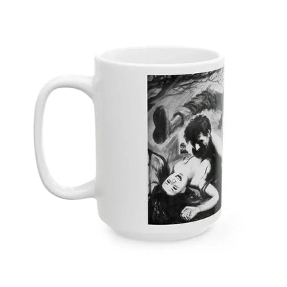 Anatomy of a Violent Saturday - White Coffee Mug - Go Mug Yourself