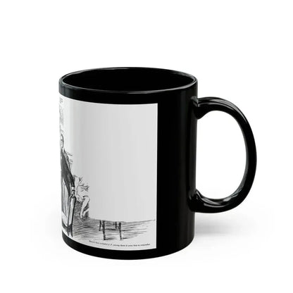Ancestors while you Wait, Collier's, March 31, 1928 - Black Coffee Mug - Go Mug Yourself