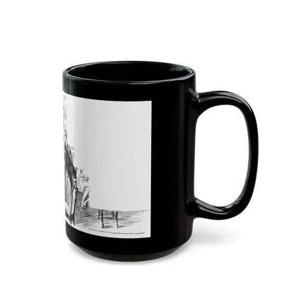 Ancestors while you Wait, Collier's, March 31, 1928 - Black Coffee Mug - Go Mug Yourself