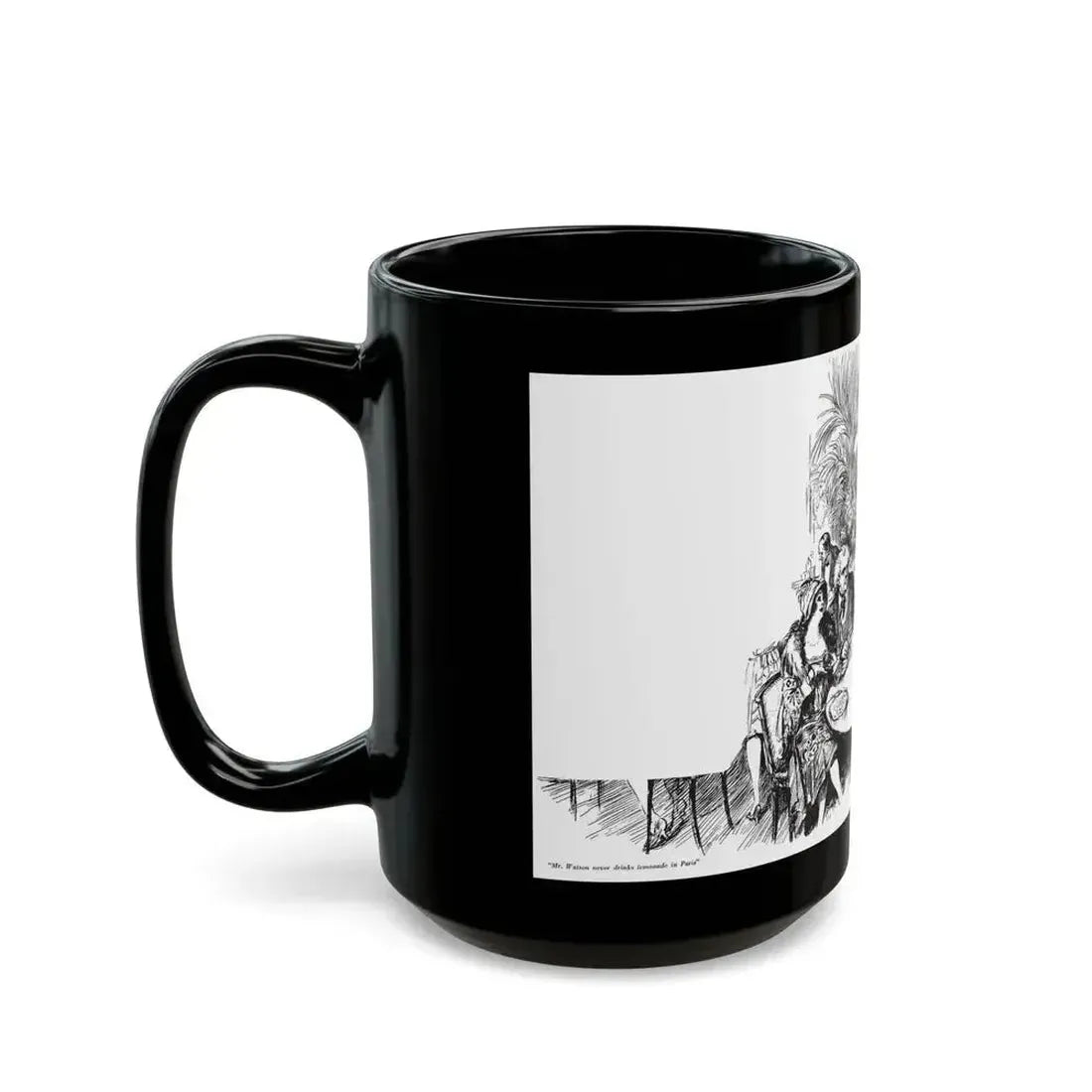 Ancestors while you Wait, Collier's, March 31, 1928 - Black Coffee Mug - Go Mug Yourself