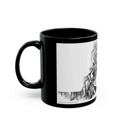 Ancestors while you Wait, Collier's, March 31, 1928 - Black Coffee Mug - Go Mug Yourself