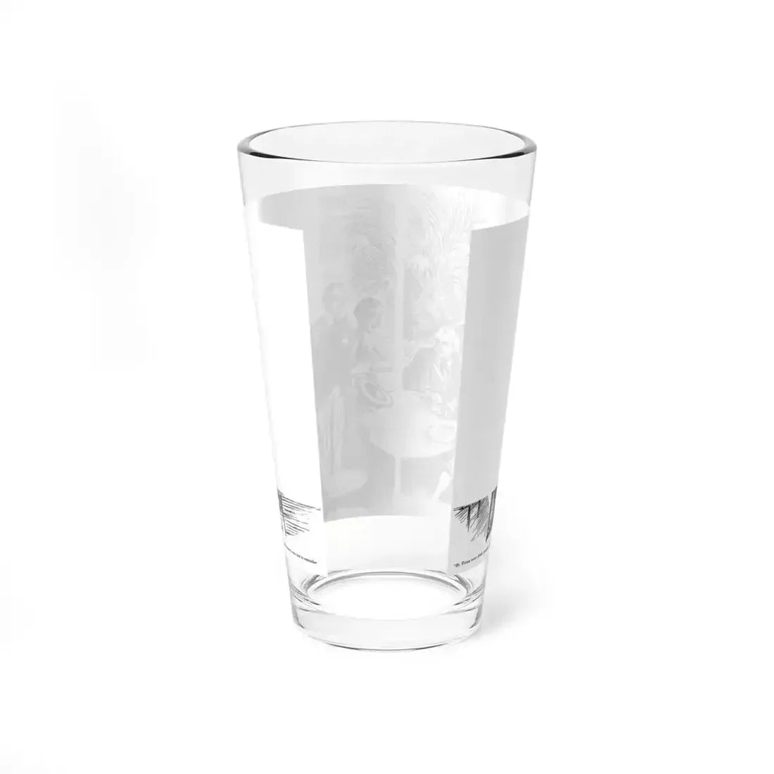 Ancestors while you Wait, Collier's, March 31, 1928 (Magazine Illustration) Pint Glass 16oz - Go Mug Yourself