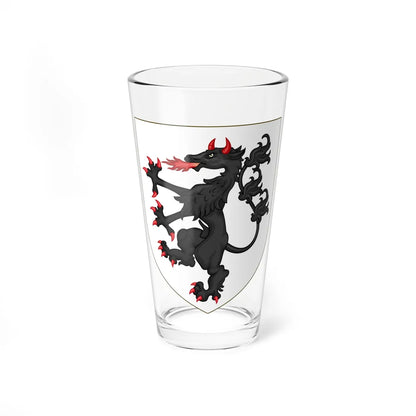 Ancient arms of the Duchy of Carinthia (Austria) (Coat of Arms) Pint Glass 16oz 16oz - Go Mug Yourself