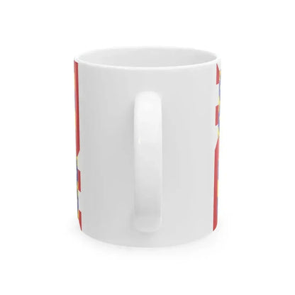 Ancient Flag of Burgundy (Belgium) White Coffee Mug - Go Mug Yourself