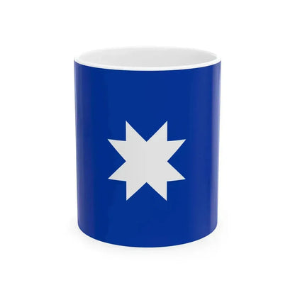 Ancient mapuche flag (Argentina) White Coffee Mug 11oz - Go Mug Yourself