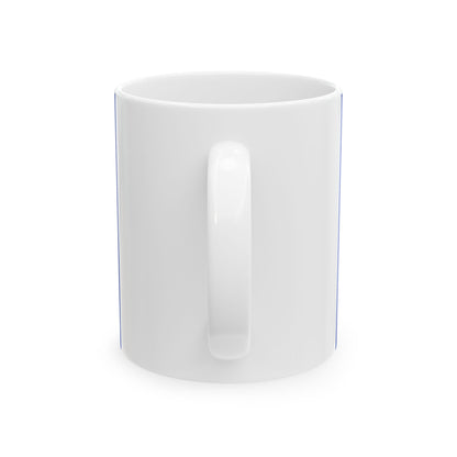 Ancient mapuche flag (Argentina) White Coffee Mug-Go Mug Yourself