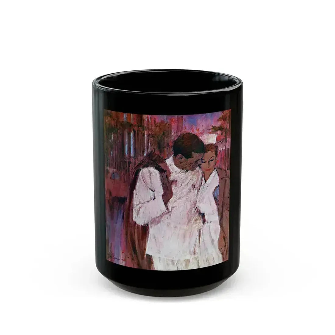 And All The Forbidden Tomorrows, Chatelaine, October 1962 - Black Coffee Mug 15oz - Go Mug Yourself