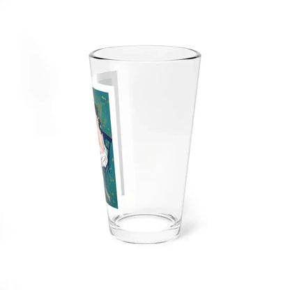 And if you try to talk about anything else..., Esquire, 1955 (Magazine Illustration) Pint Glass 16oz - Go Mug Yourself