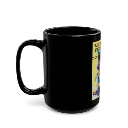 And it Looked so Easy, The Saturday Evening Post study - Black Coffee Mug - Go Mug Yourself
