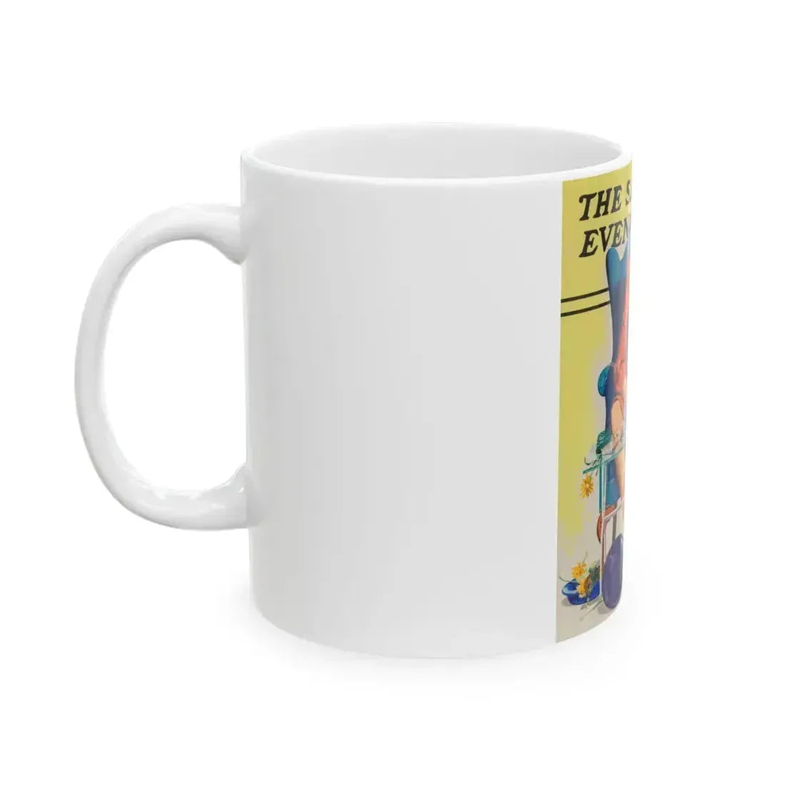 And it Looked so Easy, The Saturday Evening Post study - White Coffee Mug - Go Mug Yourself