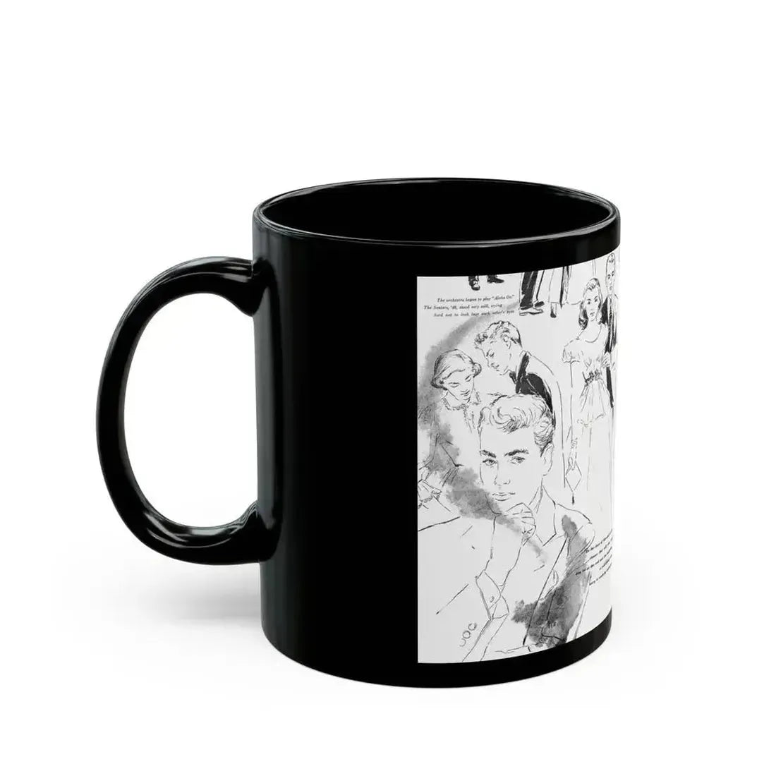And Now Farewall, Calling All Girls, June 1948 - Black Coffee Mug - Go Mug Yourself