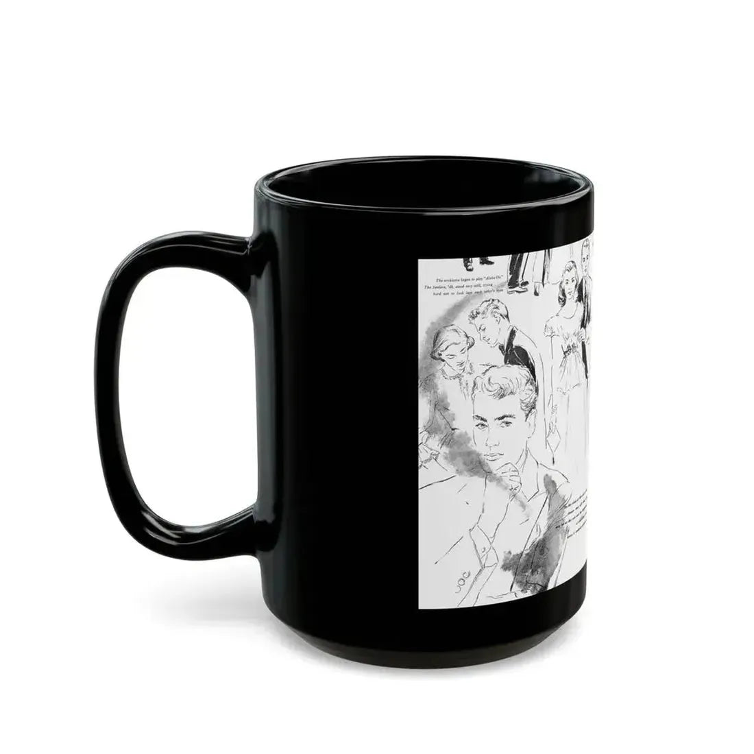 And Now Farewall, Calling All Girls, June 1948 - Black Coffee Mug - Go Mug Yourself