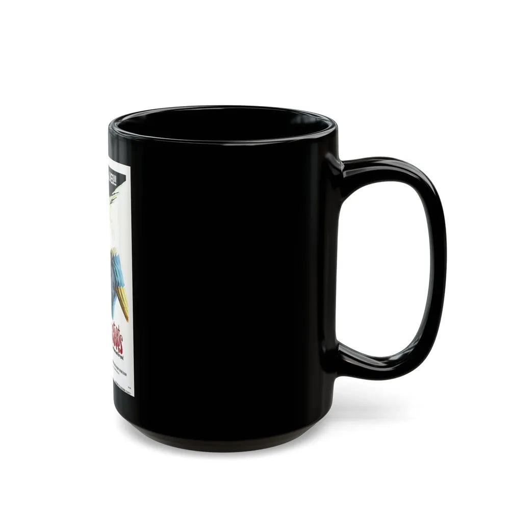 AND NOW THE SCREAMING STARTS 1973 Movie Poster - Black Coffee Mug-Go Mug Yourself