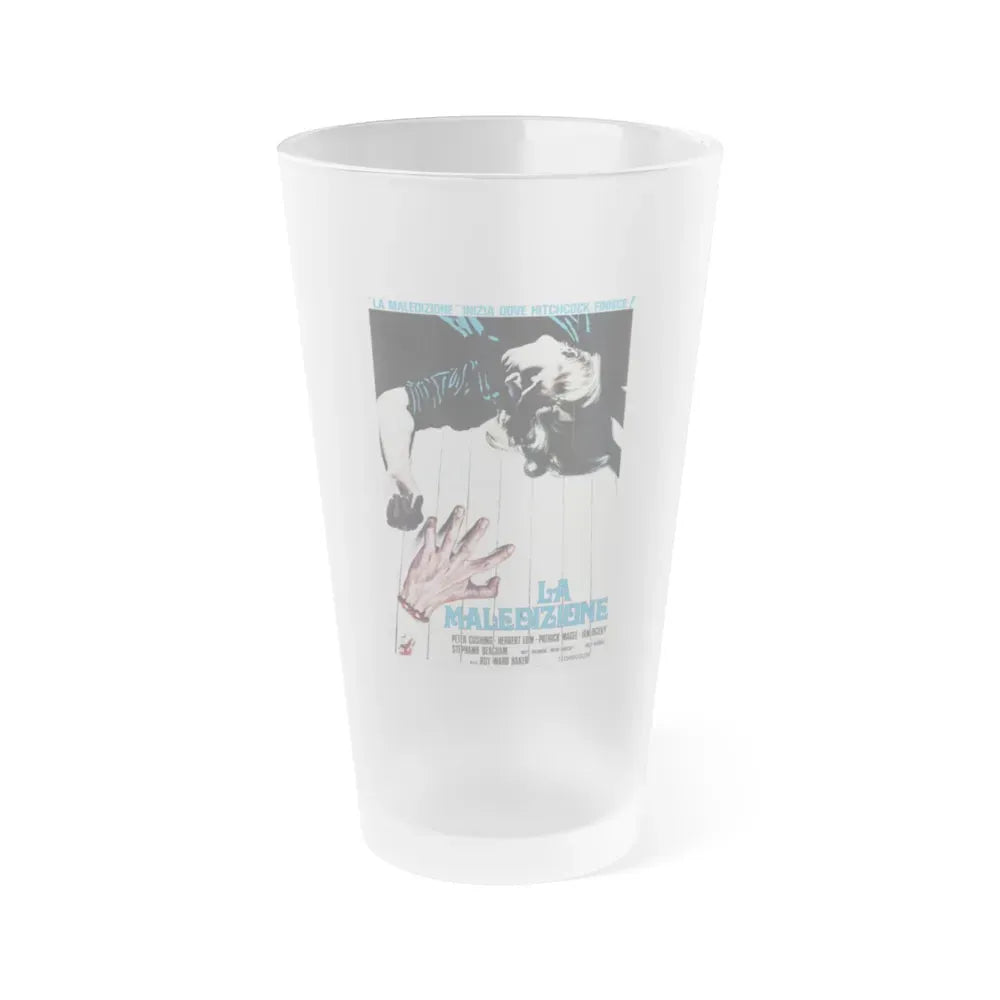 AND NOW THE SCREAMING STARTS (ITALIAN) 1973 Movie Poster - Frosted Pint Glass 16oz Default Title - Go Mug Yourself
