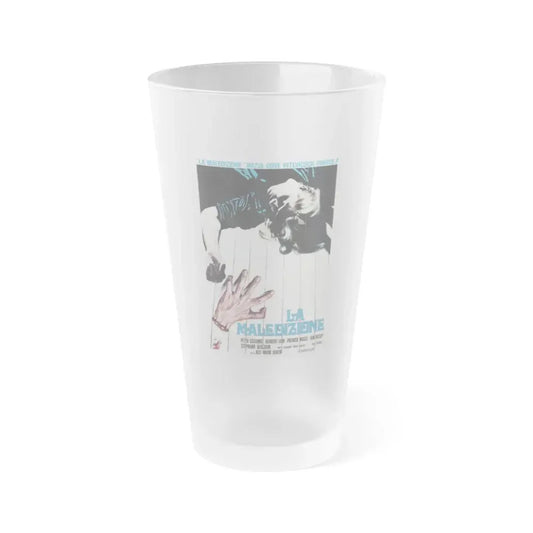 AND NOW THE SCREAMING STARTS (ITALIAN) 1973 Movie Poster - Frosted Pint Glass 16oz Default Title - Go Mug Yourself