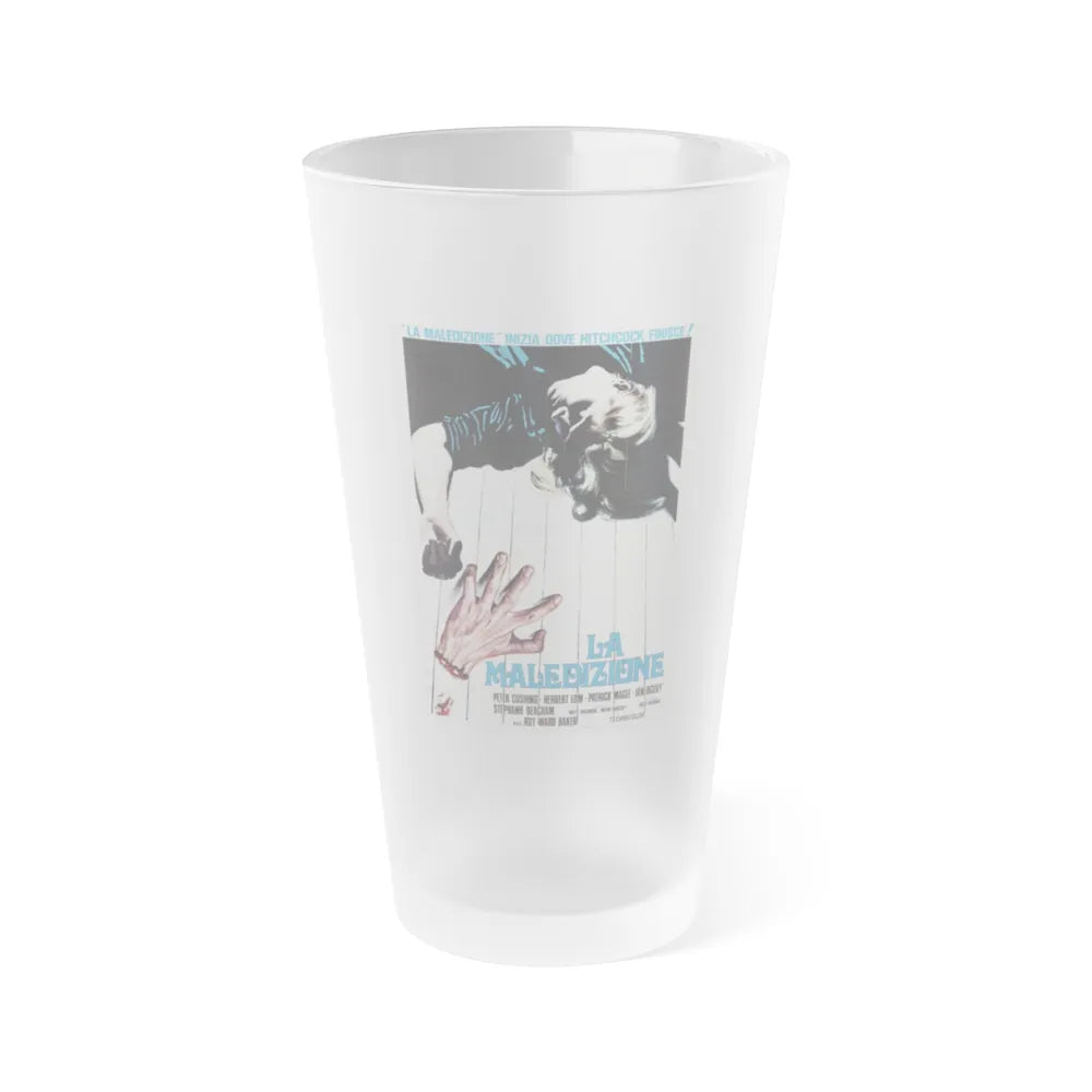 AND NOW THE SCREAMING STARTS (ITALIAN) 1973 Movie Poster - Frosted Pint Glass 16oz-Go Mug Yourself