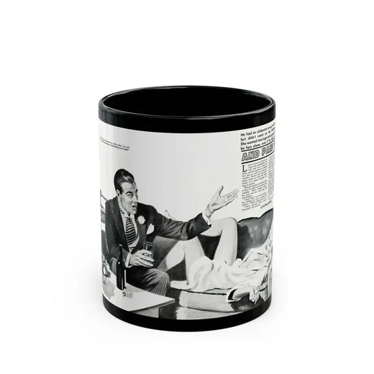 And Paid For, Jaguar magazine No. 1, 1961 - Black Coffee Mug 11oz - Go Mug Yourself