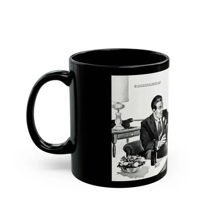 And Paid For, Jaguar magazine No. 1, 1961 - Black Coffee Mug - Go Mug Yourself