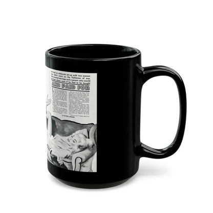 And Paid For, Jaguar magazine No. 1, 1961 - Black Coffee Mug - Go Mug Yourself