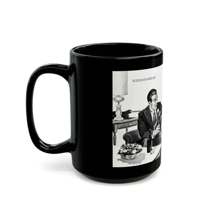And Paid For, Jaguar magazine No. 1, 1961 - Black Coffee Mug - Go Mug Yourself
