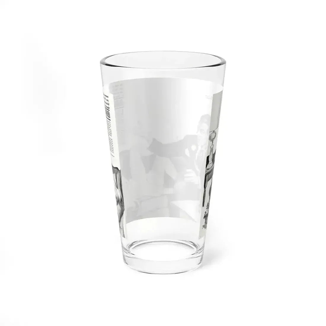 And Paid For, Jaguar magazine No. 1, 1961 (Magazine Illustration) Pint Glass 16oz - Go Mug Yourself