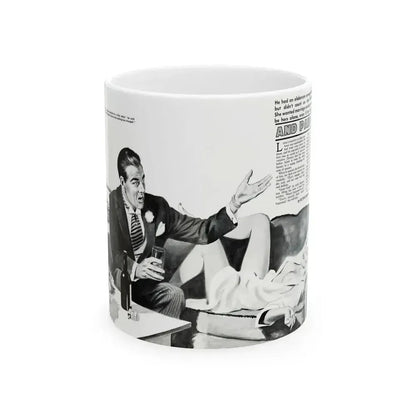 And Paid For, Jaguar magazine No. 1, 1961 - White Coffee Mug 11oz - Go Mug Yourself