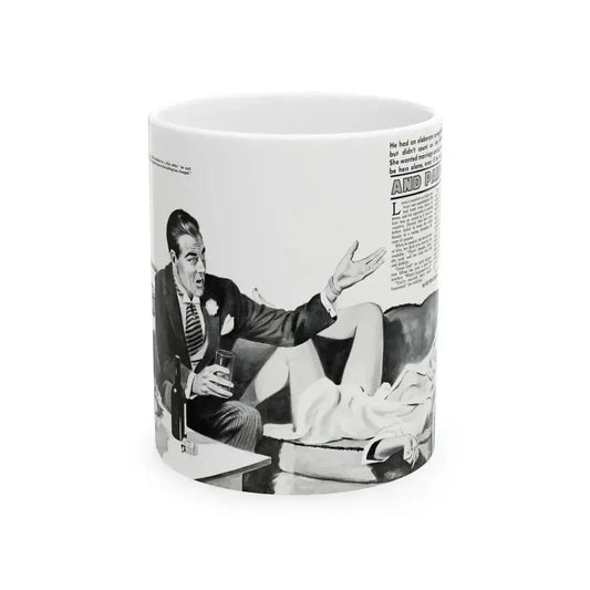 And Paid For, Jaguar magazine No. 1, 1961 - White Coffee Mug 11oz - Go Mug Yourself