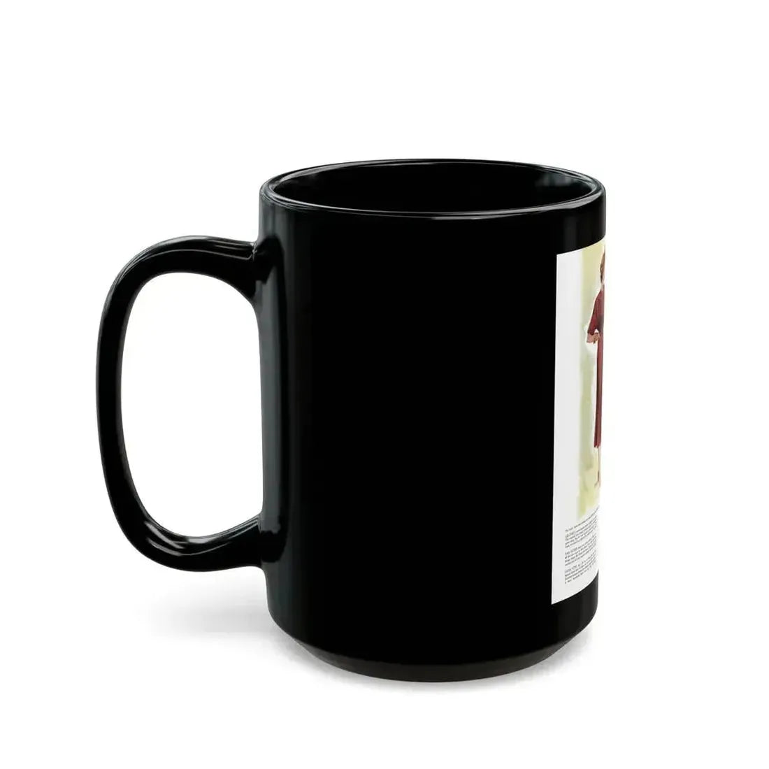 And Satin In Spots, McCall's, September 1935 - Black Coffee Mug - Go Mug Yourself