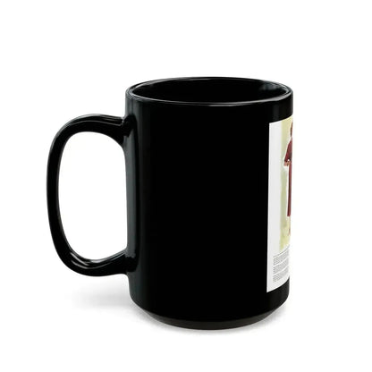 And Satin In Spots, McCall's, September 1935 - Black Coffee Mug - Go Mug Yourself