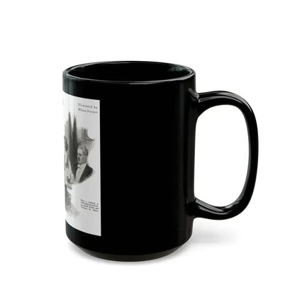 And That's That (1), Redbook magazine, October 1921 - Black Coffee Mug - Go Mug Yourself