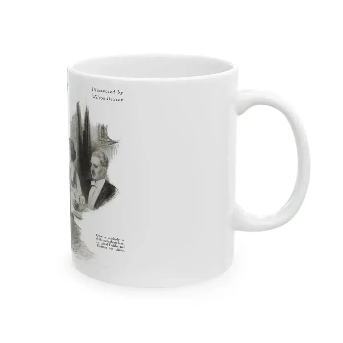 And That's That (1), Redbook magazine, October 1921 - White Coffee Mug - Go Mug Yourself