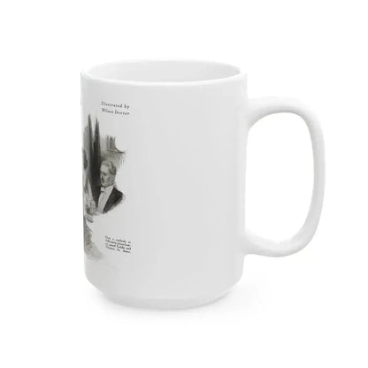 And That's That (1), Redbook magazine, October 1921 - White Coffee Mug - Go Mug Yourself