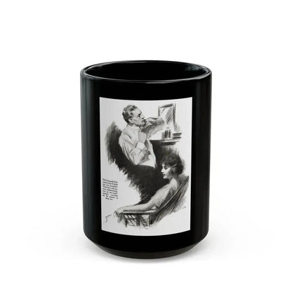 And That's That (2), Redbook magazine, October 1921 - Black Coffee Mug 15oz - Go Mug Yourself