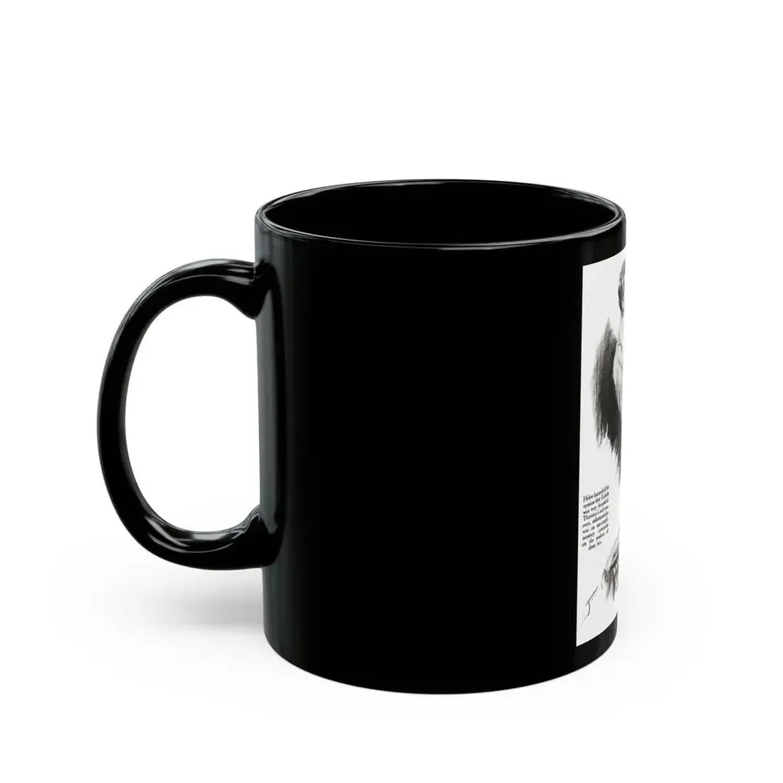 And That's That (2), Redbook magazine, October 1921 - Black Coffee Mug - Go Mug Yourself