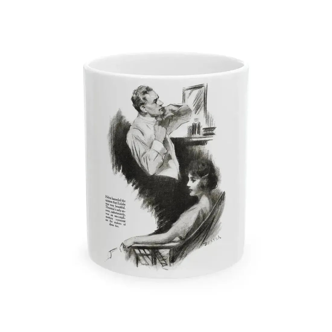 And That's That (2), Redbook magazine, October 1921 - White Coffee Mug 11oz - Go Mug Yourself