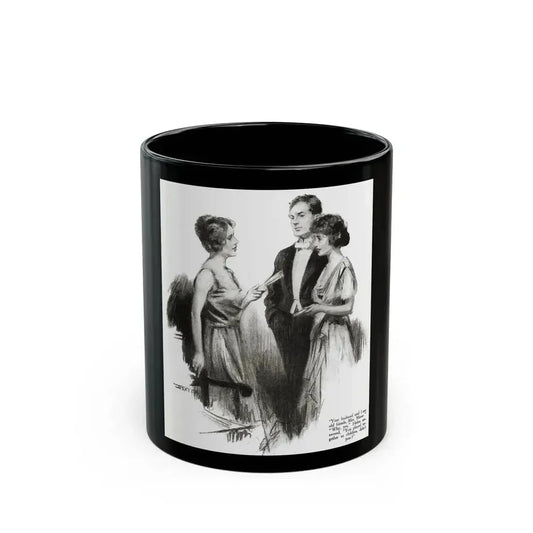And That's That (3), Redbook magazine, October 1921 - Black Coffee Mug 11oz - Go Mug Yourself