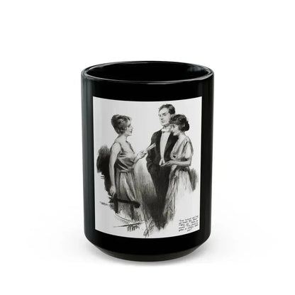 And That's That (3), Redbook magazine, October 1921 - Black Coffee Mug 15oz - Go Mug Yourself