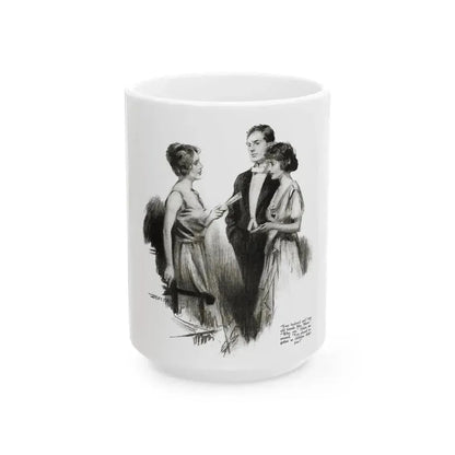 And That's That (3), Redbook magazine, October 1921 - White Coffee Mug 15oz - Go Mug Yourself