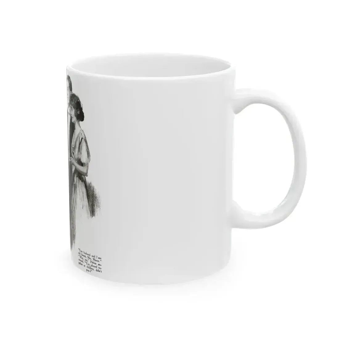 And That's That (3), Redbook magazine, October 1921 - White Coffee Mug - Go Mug Yourself