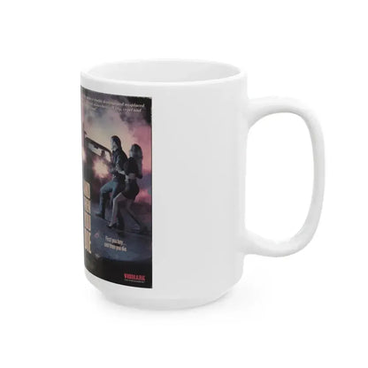 AND THEN YOU DIE (VHS COVER) - White Coffee Mug - Go Mug Yourself