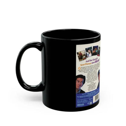 AND YOU THOUGHT YOUR PARENTS WERE WEIRD (VHS COVER) - Black Coffee Mug - Go Mug Yourself