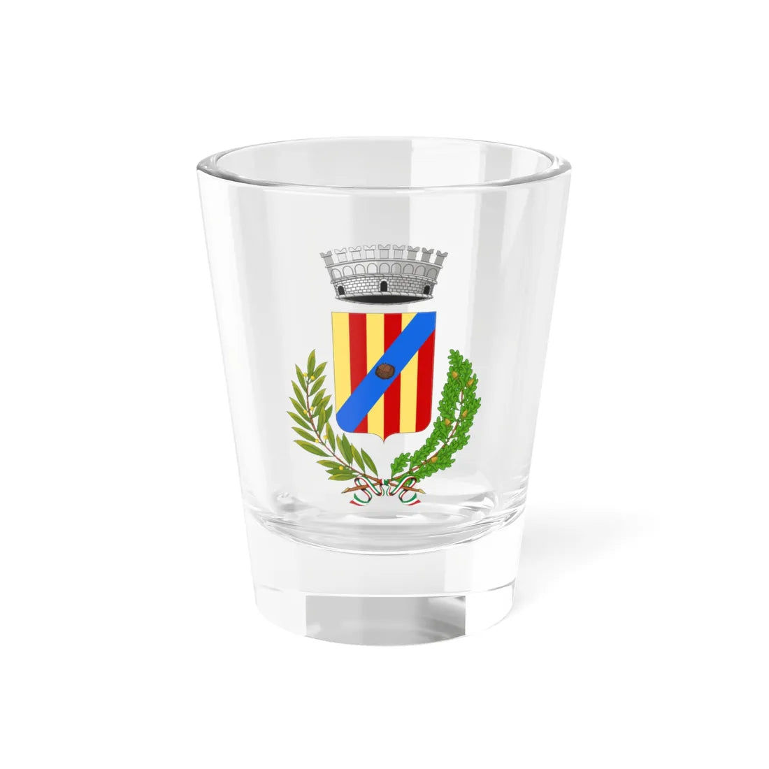 Andalo Valtellino-Stemma (Italy) (Coat of Arms) Shot Glass 1.5oz 1.5oz - Go Mug Yourself