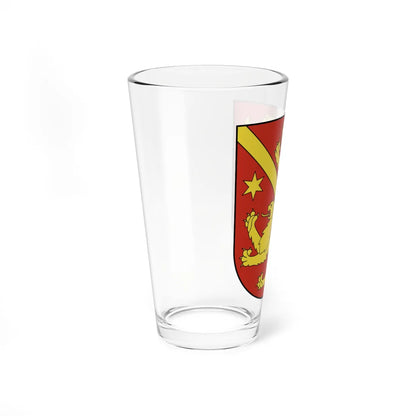 Andelfingen-blazon (Switzerland) (Coat of Arms) Pint Glass 16oz - Go Mug Yourself