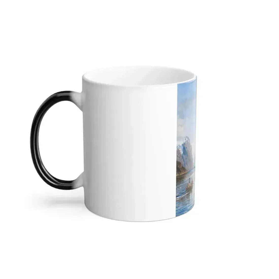 Anders Askevold (1834-1900) Sognefjord - 1893 - Color Changing Mug 11oz - Go Mug Yourself