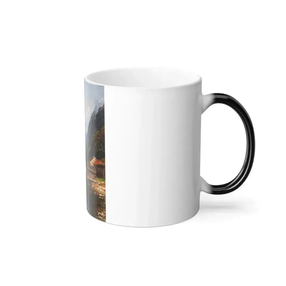 Anders Askevold (1834-1900) Sognefjord - 1893 - Color Changing Mug 11oz - Go Mug Yourself