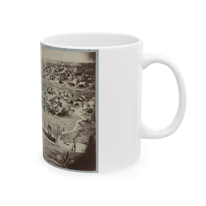 Andersonville Prison, Ga., August 17, 1864. Bird's Eye View (U.S. Civil War) White Coffee Mug - Go Mug Yourself