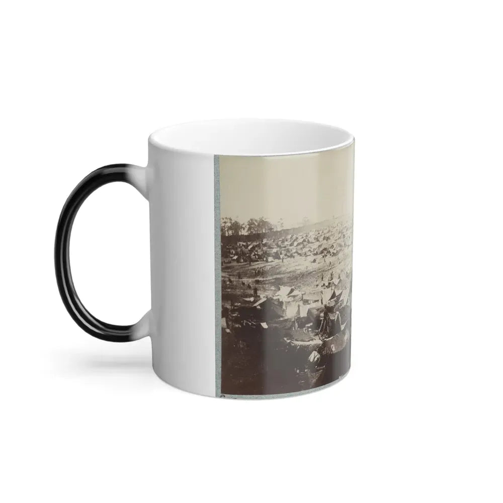 Andersonville Prison, Ga., August 17, 1864. North-West View of Stockade (U.S. Civil War) Color Changing Coffee Mug 11oz - Go Mug Yourself