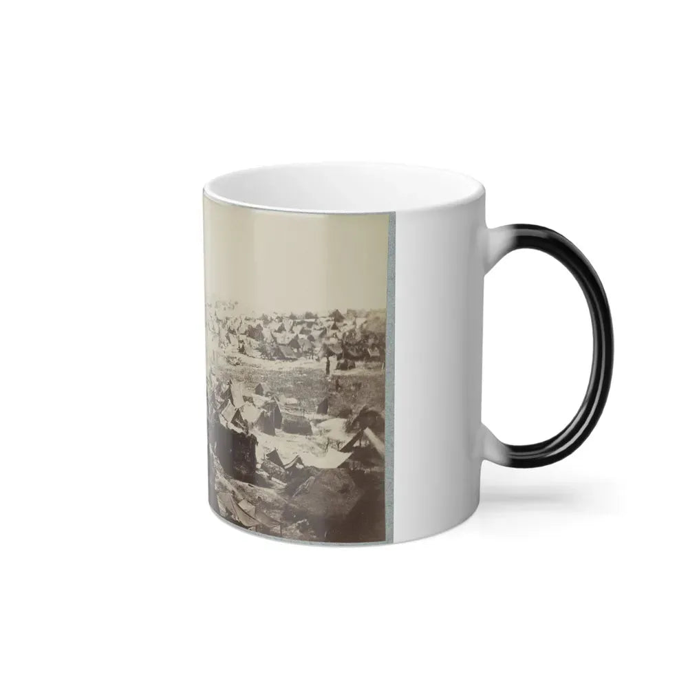 Andersonville Prison, Ga., August 17, 1864. North-West View of Stockade (U.S. Civil War) Color Changing Coffee Mug 11oz - Go Mug Yourself