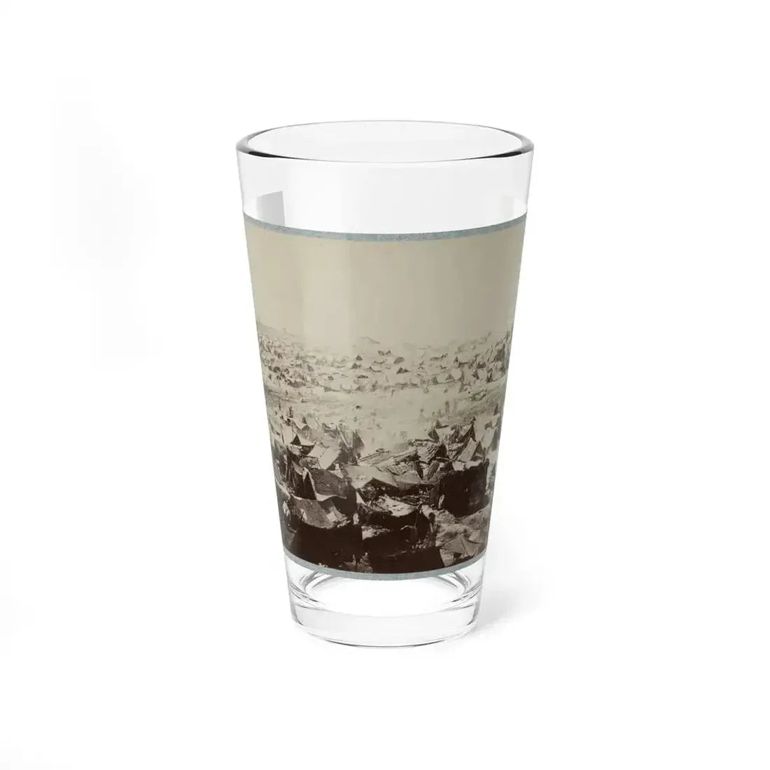 Andersonville Prison, Ga., August 17, 1864. North-West View Of Stockade (U.S. Civil War) Pint Glass 16oz 16oz - Go Mug Yourself